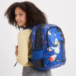 ⁦Smiggle Classic Backpack  17 Inches - Sonic⁩ - الصورة ⁦7⁩