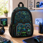 Smiggle Classic Backpack  17 Inches - Game Controller