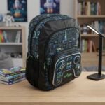 ⁦Smiggle Classic Backpack  17 Inches - Game Controller⁩ - الصورة ⁦2⁩
