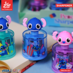⁦1Pc Random - 3D Silicone Sharpener - Stitch - (2compartments)⁩ - الصورة ⁦2⁩