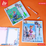 1Pc Random (Green-Blue) - Notebook With Pen - Zootopia