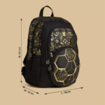 ⁦Smiggle Classic Backpack  17 Inches - Football⁩ - الصورة ⁦9⁩
