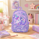 Smiggle Classic Backpack  17 Inches - Unicorn