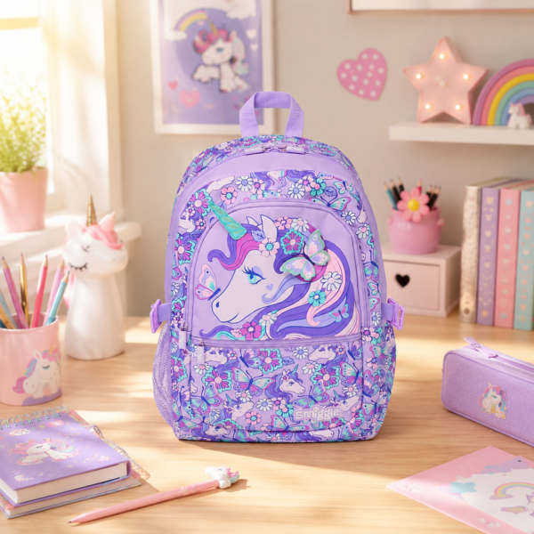 Smiggle Classic Backpack  17 Inches - Unicorn
