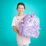 ⁦Smiggle Classic Backpack  17 Inches - Unicorn⁩ - الصورة ⁦5⁩