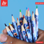 ⁦Set of 12pcs Colored Pencils for Drawing - Stitch⁩ - الصورة ⁦3⁩