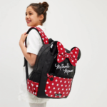 ⁦Smiggle Classic Backpack  17 Inches - Minnie Mouse⁩ - الصورة ⁦7⁩