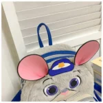⁦Fashion Original PU leather Bag - Zootopia Judy 3D Backpack⁩ - الصورة ⁦9⁩