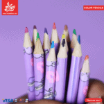 ⁦Set of 12pcs Colored Pencils for Drawing - Kuromi⁩ - الصورة ⁦3⁩