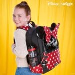 ⁦Smiggle Classic Backpack  17 Inches - Minnie Mouse⁩ - الصورة ⁦5⁩