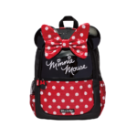 ⁦Smiggle Classic Backpack  17 Inches - Minnie Mouse⁩ - الصورة ⁦9⁩