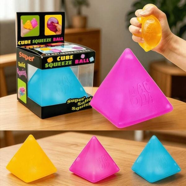 1Pc Random - Squishy Squeeze Toy Jelly Anti Stress - Pyramid