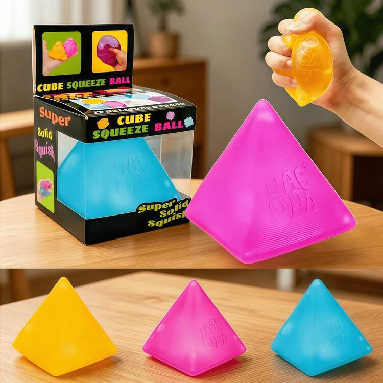 25 1Pc Random - Squishy Squeeze Toy Jelly Anti Stress - Pyramid - الصورة 1
