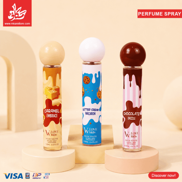 Portable Perfume Spray Set for Kids - 3×20ml - Sweet Moments