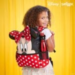⁦Smiggle Backpack 15 Inches With Hoodie - Minnie Mouse⁩ - الصورة ⁦3⁩