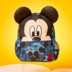 ⁦Smiggle Backpack 15 Inches With Hoodie - Mickey Mouse⁩ - الصورة ⁦9⁩