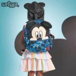 ⁦Smiggle Backpack 15 Inches With Hoodie - Mickey Mouse⁩ - الصورة ⁦8⁩