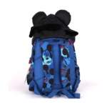 ⁦Smiggle Backpack 15 Inches With Hoodie - Mickey Mouse⁩ - الصورة ⁦4⁩