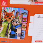 ⁦1Pc Random - Notebook Zootopia - 10×12cm 75 Pages⁩ - الصورة ⁦2⁩