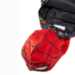 ⁦Smiggle Backpack 15 Inches With Hoodie - Spider Man⁩ - الصورة ⁦3⁩