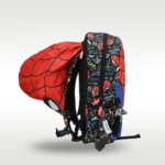 ⁦Smiggle Backpack 15 Inches With Hoodie - Spider Man⁩ - الصورة ⁦5⁩