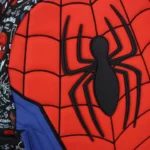 ⁦Smiggle Backpack 15 Inches With Hoodie - Spider Man⁩ - الصورة ⁦4⁩