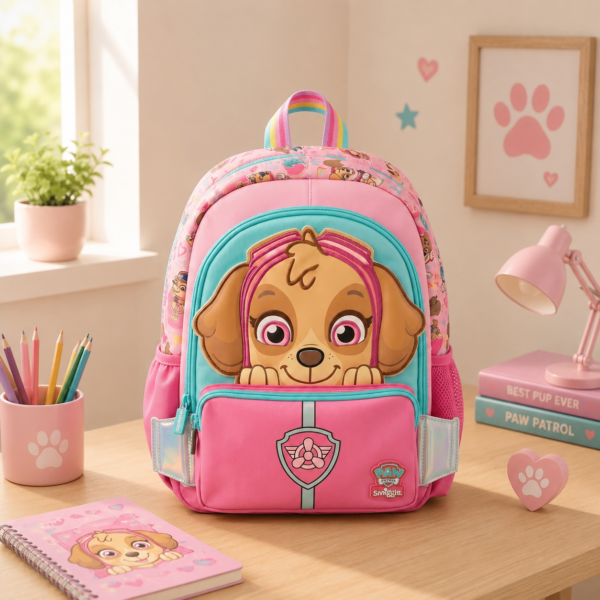 Smiggle Backpack 15 Inches - Paw Patrol Pink
