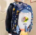 ⁦Smiggle Backpack 15 Inches - Space Rocket⁩ - الصورة ⁦6⁩
