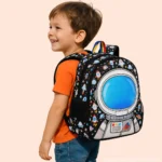 ⁦Smiggle Backpack 15 Inches - Astronaut Space⁩ - الصورة ⁦5⁩