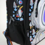 ⁦Smiggle Backpack 15 Inches - Astronaut Space⁩ - الصورة ⁦3⁩