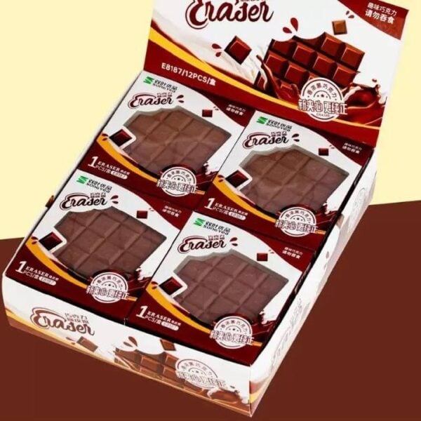 1Pack Eraser - Chocolate
