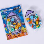 ⁦Mini Eraser - Space Rocket (Pack of 18)⁩ - الصورة ⁦2⁩