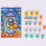 ⁦Mini Eraser - Space Rocket (Pack of 18)⁩ - الصورة ⁦4⁩