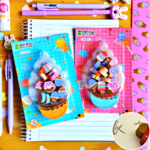 ⁦1Pc Random - Mini Eraser - Donuts & Ice Cream (Pack of 18)⁩ - الصورة ⁦3⁩