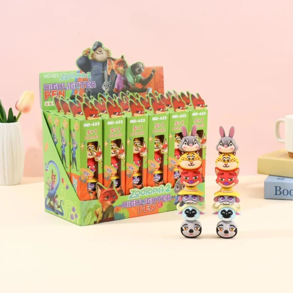 Stackable Highlighter 6×1 - Zootopia Head