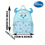 ⁦Fashion Original PU leather Bag - Sullivan Shalaby 3D Backpack⁩ - الصورة ⁦5⁩