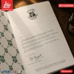 ⁦Notebook Harry Potter A5 - 90 Pages Lined white⁩ - الصورة ⁦3⁩