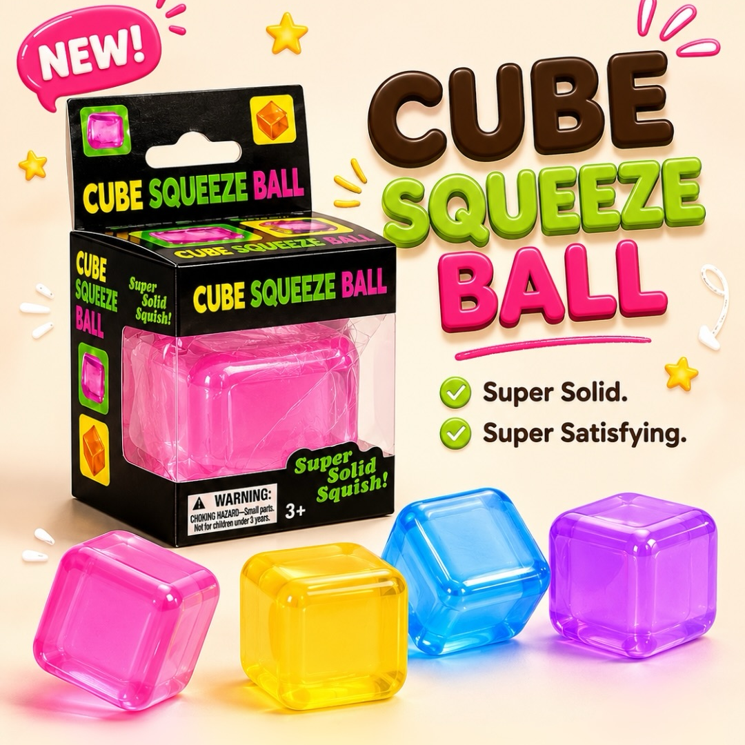 56 1Pc Random - Squishy Squeeze Toy Jelly Anti Stress - Cube Square - الصورة 1
