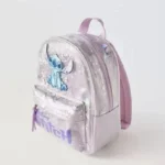 ⁦Sequins Backpack Purple Lilac - Stitch⁩ - الصورة ⁦5⁩