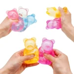 ⁦1Pc Random - Squishy Squeeze Toy Jelly Anti Stress - Gummy Bear⁩ - الصورة ⁦2⁩