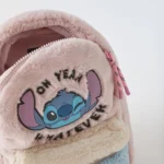 ⁦Fashionable Soft Plush Backpack - Stitch⁩ - الصورة ⁦5⁩