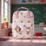 ⁦Backpack For Kids – Minnie & Daisy - Pink 28cm⁩ - الصورة ⁦10⁩