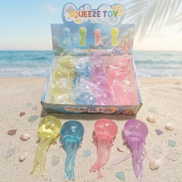 1Pc Random - Squishy Squeeze Toy Jelly Anti Stress - Small Jellyfish