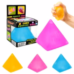 ⁦1Pc Random - Squishy Squeeze Toy Jelly Anti Stress - Pyramid⁩ - الصورة ⁦4⁩