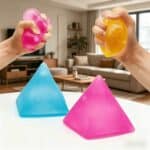 ⁦1Pc Random - Squishy Squeeze Toy Jelly Anti Stress - Pyramid⁩ - الصورة ⁦3⁩