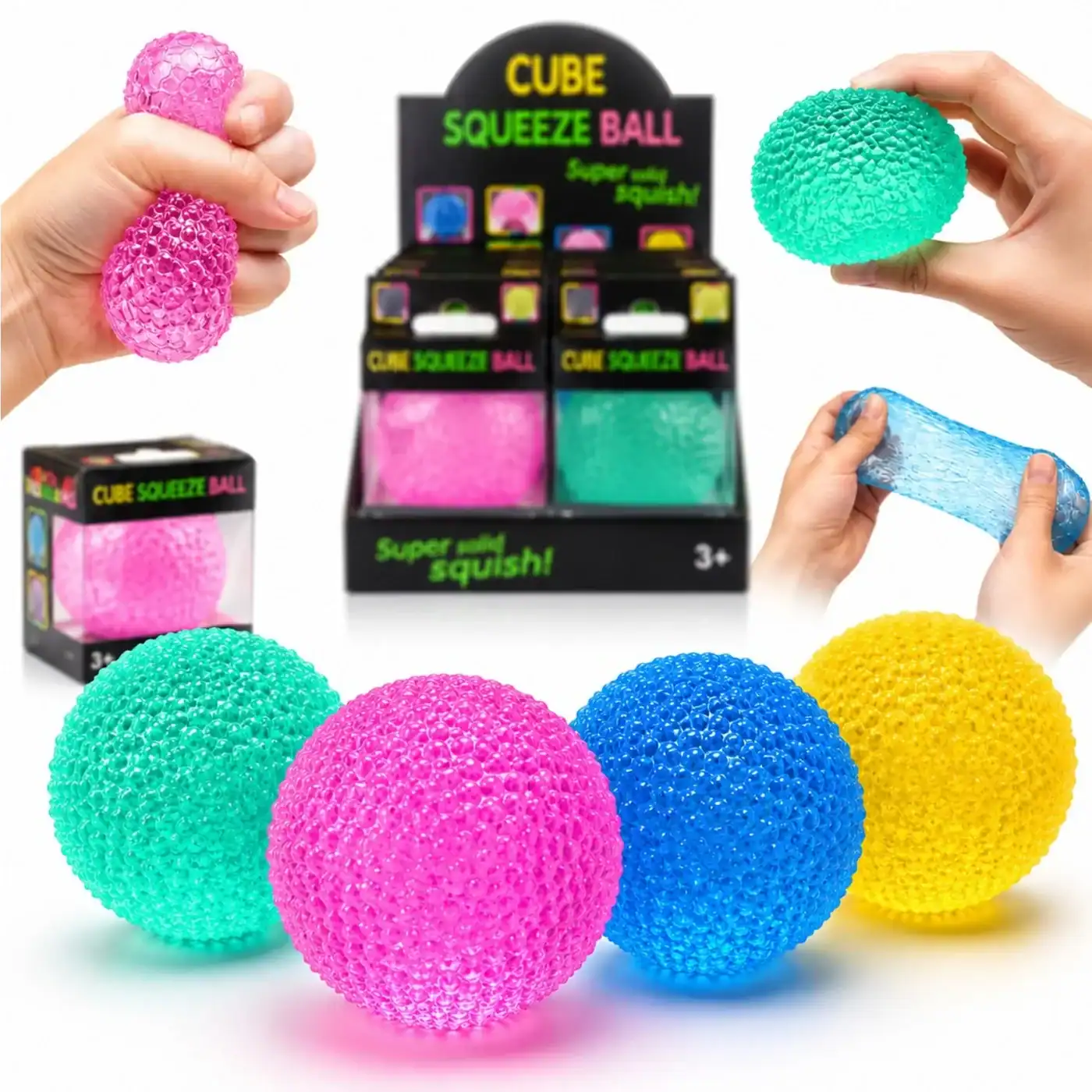 غ167 1Pc Random - Squishy Squeeze Toy Jelly Anti Stress - Pressure Ball - الصورة 1