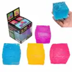 ⁦1Pc Random - Squishy Squeeze Toy Jelly Anti Stress - Ice Cube Maltose⁩ - الصورة ⁦3⁩