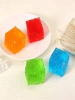 ⁦1Pc Random - Squishy Squeeze Toy Jelly Anti Stress - Ice Cube Maltose⁩ - الصورة ⁦2⁩