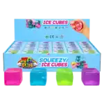 ⁦1Pc Random - Squishy Squeeze Toy Jelly Anti Stress - Small Ice Cube⁩ - الصورة ⁦2⁩