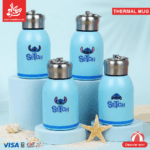 ⁦1Pc Random - Mini Thermal Mug Stylish & Portable Insulated - Stitch 300ml⁩ - الصورة ⁦2⁩